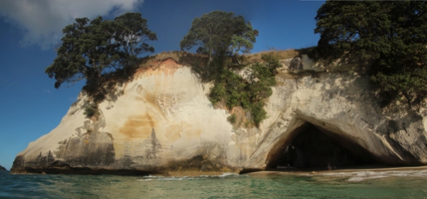 New Zealand 2014_6806 Cathedral Cove panorama