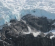 Avalanche from Rob Roy glacier